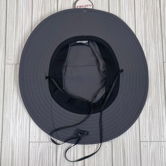 Z0088 Gray Swiss Tech Sun Hat Boonie Bucket Hat Adjustable Size S-M - Picture 5 of 5